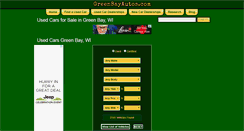 Desktop Screenshot of greenbayautos.com